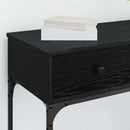 Konsolbord Sort eg 75 x 34,5 x 75 cm Konstrueret træ