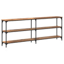 Konsolbord Gammelt træ 200 x 29 x 75 cm Samlet træ og metal