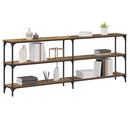 Konsolbord Gammelt træ 200 x 29 x 75 cm Samlet træ og metal