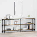 Konsolbord artisan eg 200 x 29 x 75 cm Samlet træ og metal