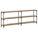 Konsolbord artisan eg 200 x 29 x 75 cm Samlet træ og metal