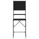 Vaskemaskineskab Sort 0ak 68 x 48,5 x 194 cm Konstrueret træ