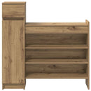 Sko skab Artisan Egetræ 100,5 x 28 x 100 cm Konstrueret træ