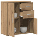 Sideboard Artisan Egetræ 60 x 31 x 70 cm Konstrueret træ