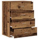 Sideboard Gammelt træ 60 x 39 x 80 cm Konstrueret træ