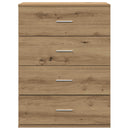 Sideboard Artisan Egetræ 60 x 39 x 80 cm Konstrueret træ