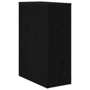 Badeværelsesmøbel sæt Sort eg 22 x 44 x 61.5 cm Konstrueret træ