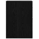 Badeværelsesmøbel sæt Sort eg 22 x 44 x 61.5 cm Konstrueret træ