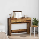 Kosmetikbord med skuffe med spejl Gammelt træ 100 x 45 x 76 cm