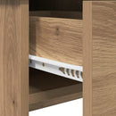 Kosmetikbord med skuffe Artisan Egetræ 100 x 45 x 76 cm
