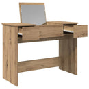 Kosmetikbord med skuffe Artisan Egetræ 100 x 45 x 76 cm