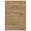 Sideboard Artisan Egetræ 60 x 31 x 84 cm Konstrueret træ