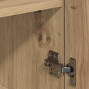 Sideboard Artisan Egetræ 78 x 38 x 80 cm Konstrueret træ