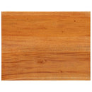 Skuffeskab Naturfarvet 45 x 35 x 100,5 cm Massiv Mahogni