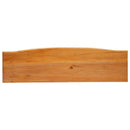 Konsolbord Naturfarvet 115 x 32 x 76 cm Massiv Mahogni
