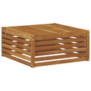 Udendørs sofagruppe med pude 8 pcs Naturlig og Fløde