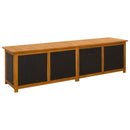 Have Opbevaringskasse 185 L Massivt Akacietræ 200 x 50 x 56 cm