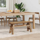 bænk Naturfarvet 100 x 29 x 43,5 cm Massiv Teaktræ
