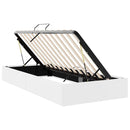 Opbevaringsseng Hvid 100 x 203 cm Kunstlæder