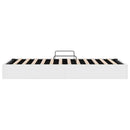 Opbevaringsseng Hvid 100 x 203 cm Kunstlæder
