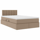 Seng med opbevaring og madras Cappuccino 120 x 200 cm