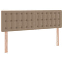Seng med opbevaring og madras Cappuccino 140 x 200 cm