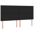 Seng med opbevaring og madras Sort 200 x 200 cm Stof