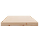 Gulvsengramme Naturfarvet 80 x 220 cm Massiv fyrretræ