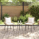 Have Spisebordssæt 3 pcs Brun og Creme polyrattan