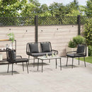 Have Spisebordssæt 3 pcs Sort og Anthracit polyrattan