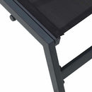 Solseng 1-person Sort og Anthracit 197 x 54 x 86 cm Stål