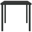 Havemøbel Bord Sort 80 x 80 x 73 cm Metal