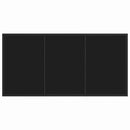 Havemøbel Bord Sort 140 x 70 x 73 cm Metal