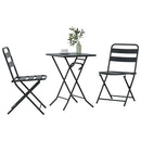 Have Bistro Sæt 3 pcs Antracit Stål