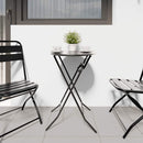 Havemøbel Bord Antracit 50 x 50 x 72 cm Metal