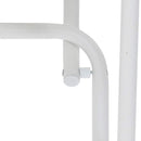 Havemøbel Bord Hvid 50 x 50 x 72 cm Metal