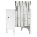 Have Stol med pude 4 pcs Hvid 53 x 49 x 85 cm Polypropylen