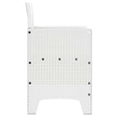 Have Stol med pude 4 pcs Hvid 53 x 49 x 85 cm Polypropylen
