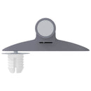 Blød luk damper 12 pcs Grå 125 x 47 x 15 mm PP