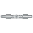 Lås 2 pcs Sølv 46 x 17 x 1,2 mm Stål
