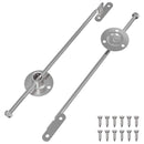 Pull Rod Hinge 2 pcs Sølv 190 mm Jern