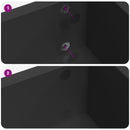 Klæbende Skrue Cover 2 pcs Sort Ø 20 x 0,5 mm Coated Papir