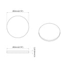 Klæbende Skrue Cover 12 pcs Brun eg Ø 20 x 0,5 mm Coated Papir