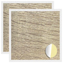 Klæbende Skrue Cover 2 pcs Sonoma eg Ø 20 x 0,5 mm Coated Papir
