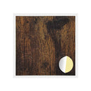 Klæbende Skrue Cover 12 pcs Røget eg Ø 20 x 0,5 mm Coated Papir