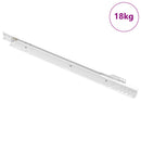 Skuffeskinne 55 pcs Hvid Stål