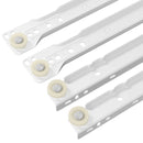 Skuffeskinne 12 pcs Hvid 450 mm Stål