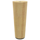 Møbelben 2 pcs Brun Ø 44 x 100 mm Massiv Eucalyptus Træ