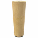 Møbelben 2 pcs Brun Ø 44 x 100 mm Massiv Eucalyptus Træ