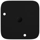 Stående Fødder 2 pcs Sort 56 x 56 x 100 mm Jern